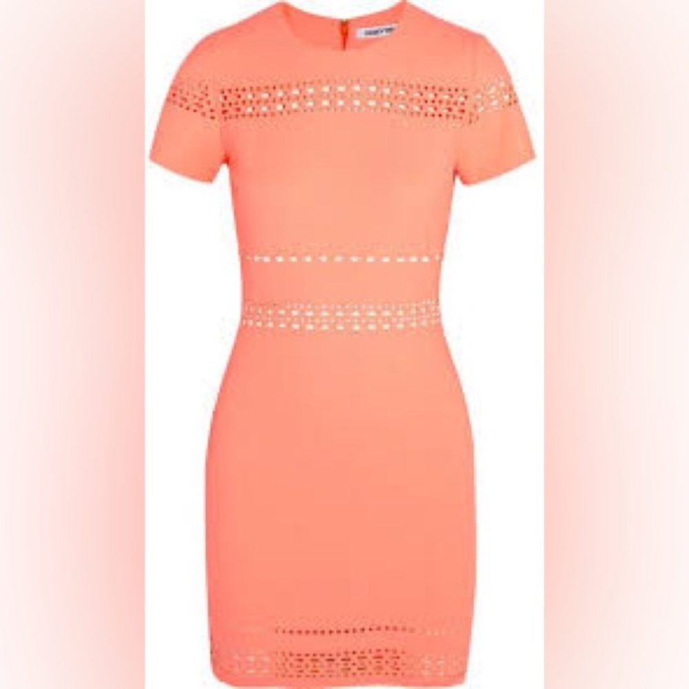 Elizabeth and James melon cut out dress
